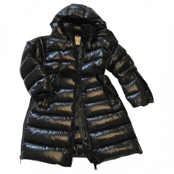 Moncler Amelanchier Down Coat Black Size 0 - Picture 2 of 5